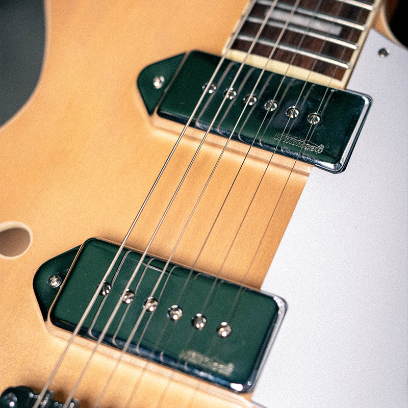 Vintage VSA500P ReIssued Semi Acoustic Guitar [Natural Maple]