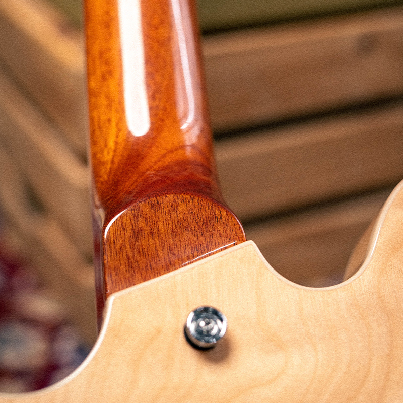 Vintage VSA500P ReIssued Semi Acoustic Guitar [Natural Maple]