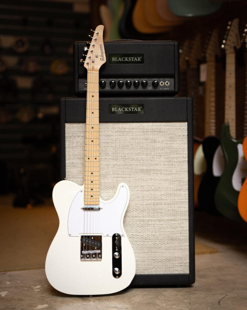 Soloqueen Maple FB Telecaster White