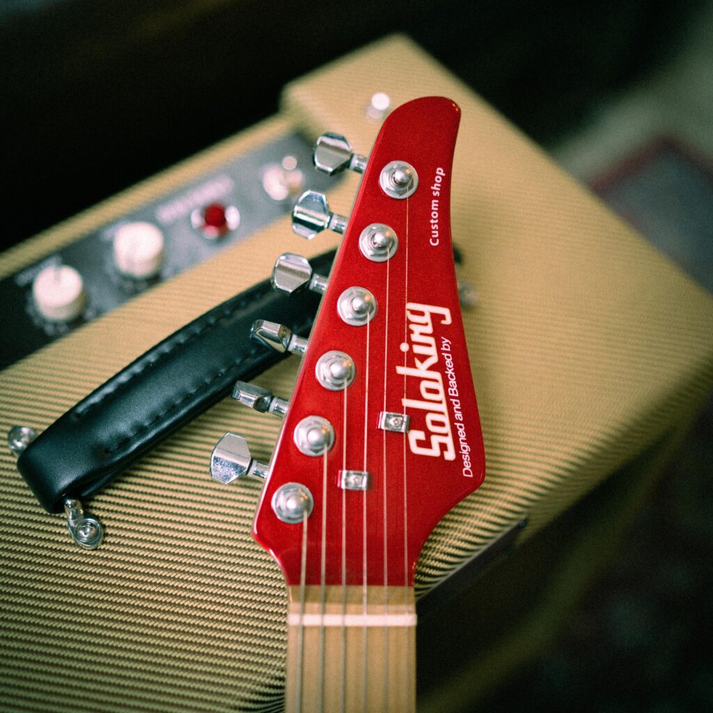 Soloking MS-1 Classic HSS Candy Apple Red Metallic