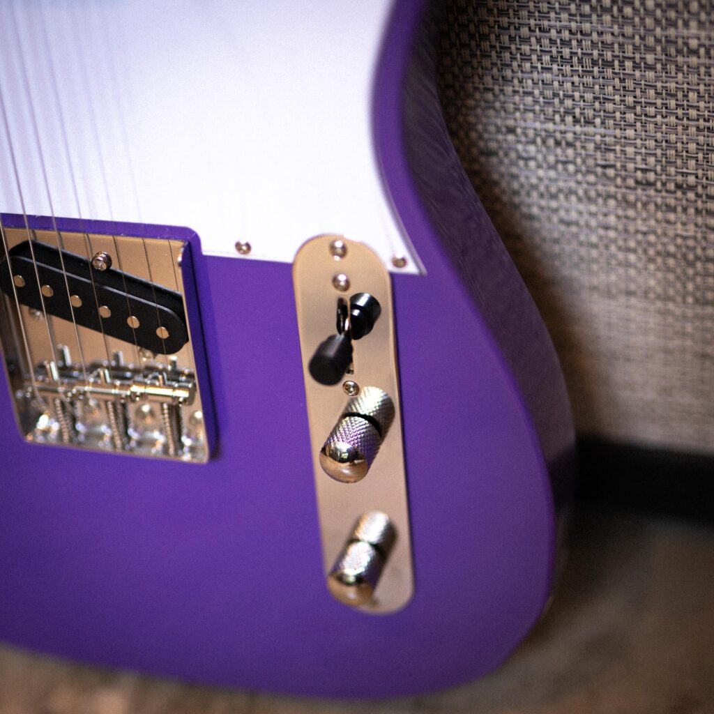 Soloqueen Telecaster Pau Ferro FB LiLac Purple