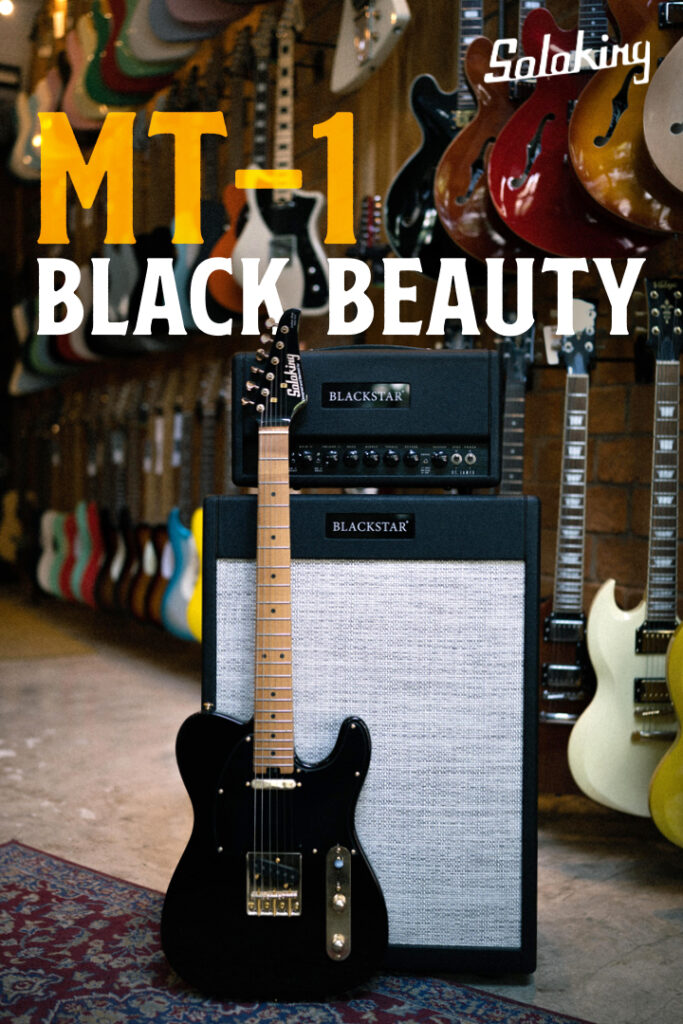 Soloking MT-1 Custom Roasted Maple FB Black Beauty
