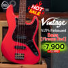 Vintage VJ74 ReIssued Bass [Firenza Red]