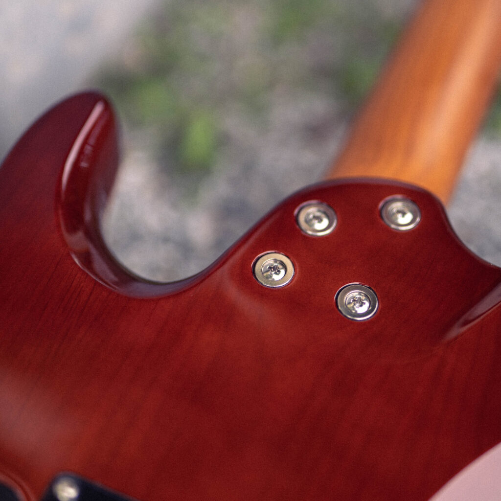 Soloking MS-1 Custom HSS Flame Maple Blue Burst