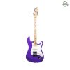 Soloqueen Stratocaster HSS Maple FB Lilac Purple
