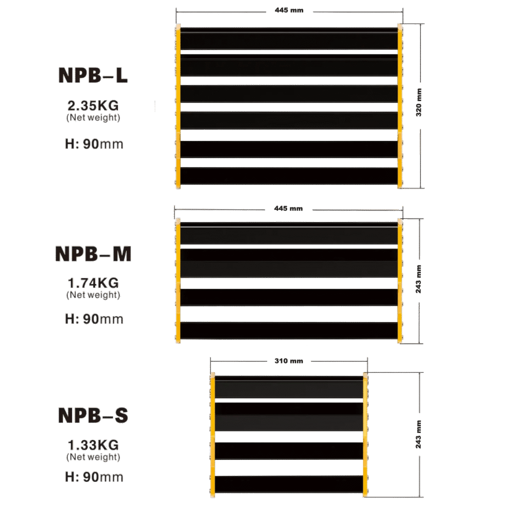 บอร์ดเอฟเฟค NUX Bumblebee Pedalboards