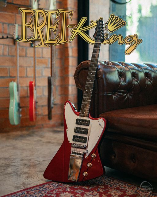 Fret King Black Label Esprit III [Candy Apple Red]