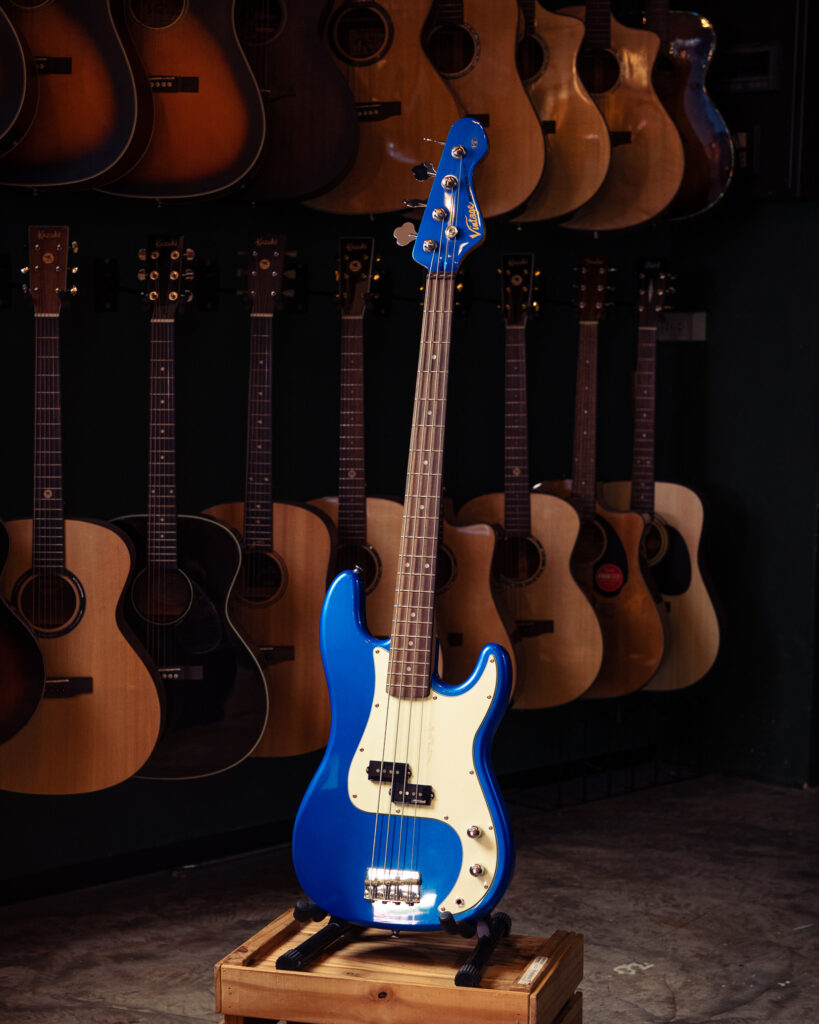VINTAGE เบส 4 สาย ReIssued V4BBL BAYVIEW BLUE