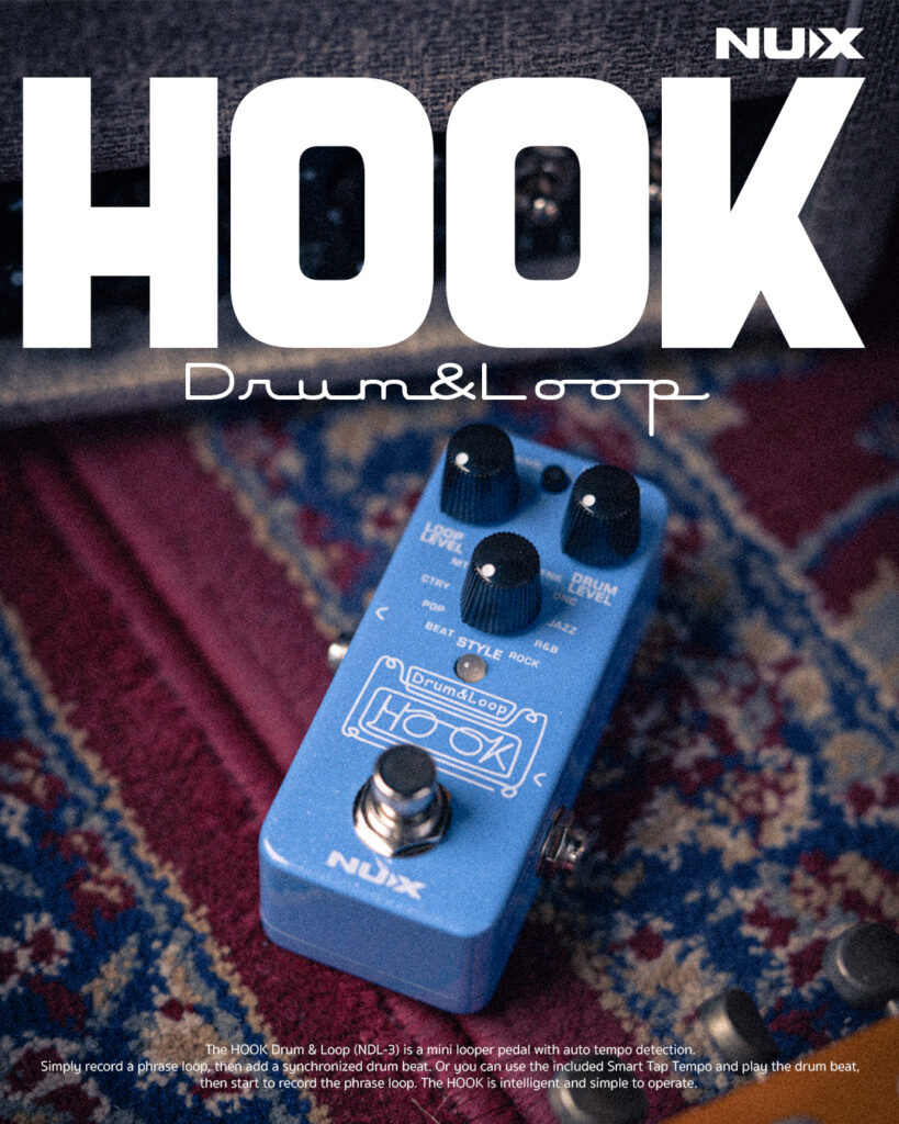 เอฟเฟคกีตาร์ NUX HOOK (NDL-3)
