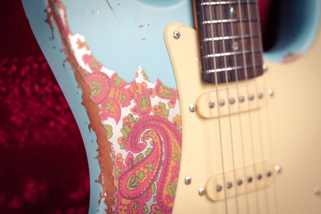 Agedman Ventura Series Pro ST Rosewood สี Surf Blue Over Paisley