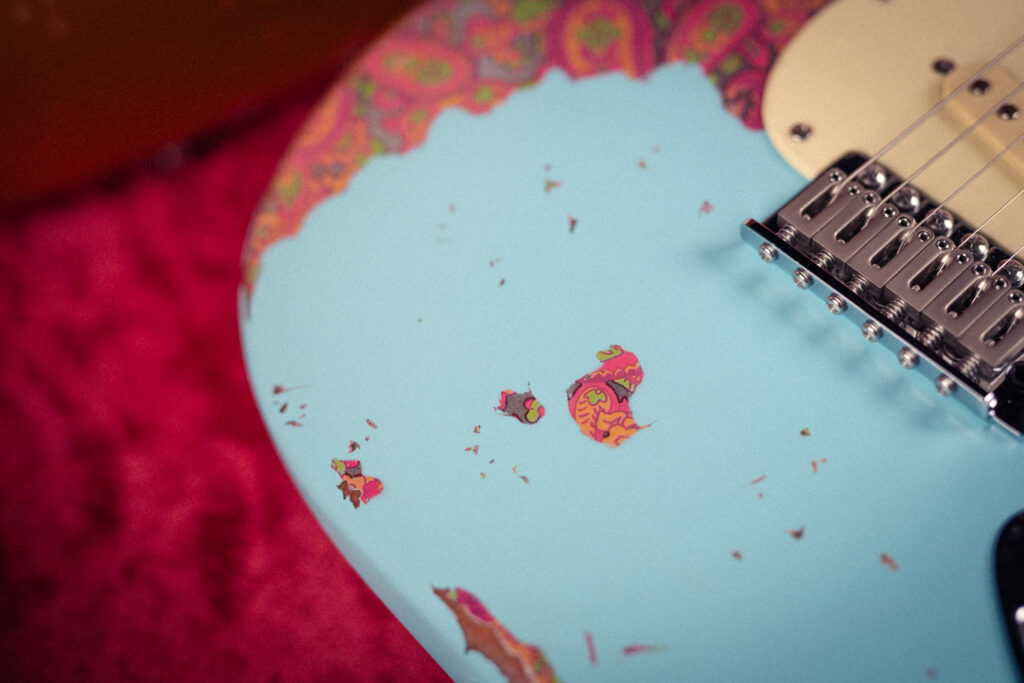 Agedman Ventura Series Pro ST Rosewood สี Surf Blue Over Paisley