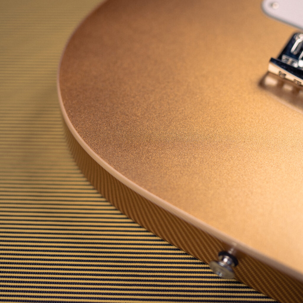 Soloking MT-1 Deluxe Rosewood with Binding FB HH In Shoreline Gold