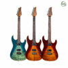 Soloking MS-1 Custom Rosewood FB Flame Maple Binding