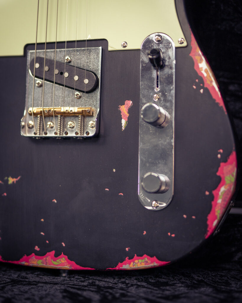 Agedman El Camino 59 [Black Over Pink Paisley]