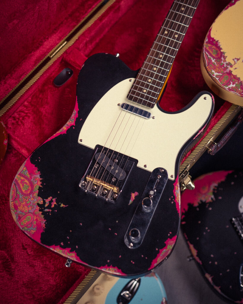 Agedman El Camino 59 [Black Over Pink Paisley]