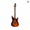 Soloking MS-1 Custom Rosewood FB Flame Maple Binding EMG Pickup 22HH In Honeyburst