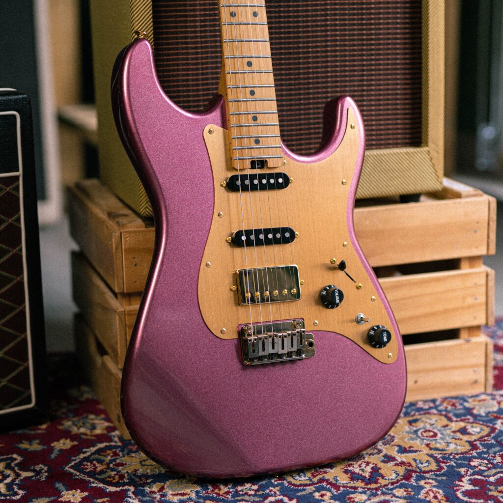 Soloking MS-1 Custom Burgandy Metallic