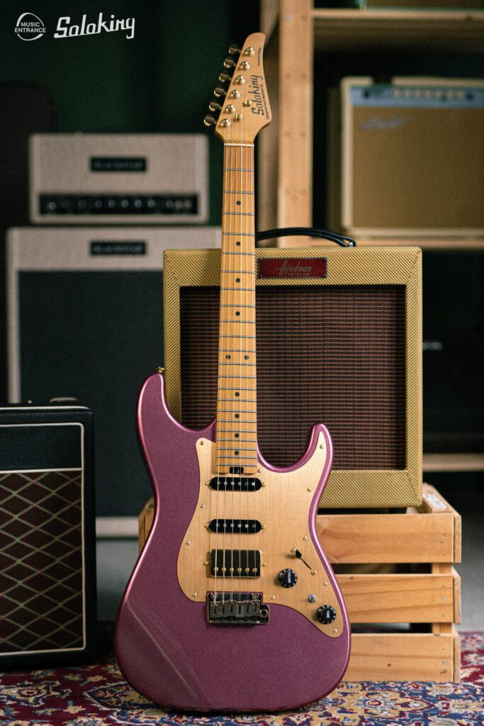 Soloking MS-1 Custom Burgandy Metallic