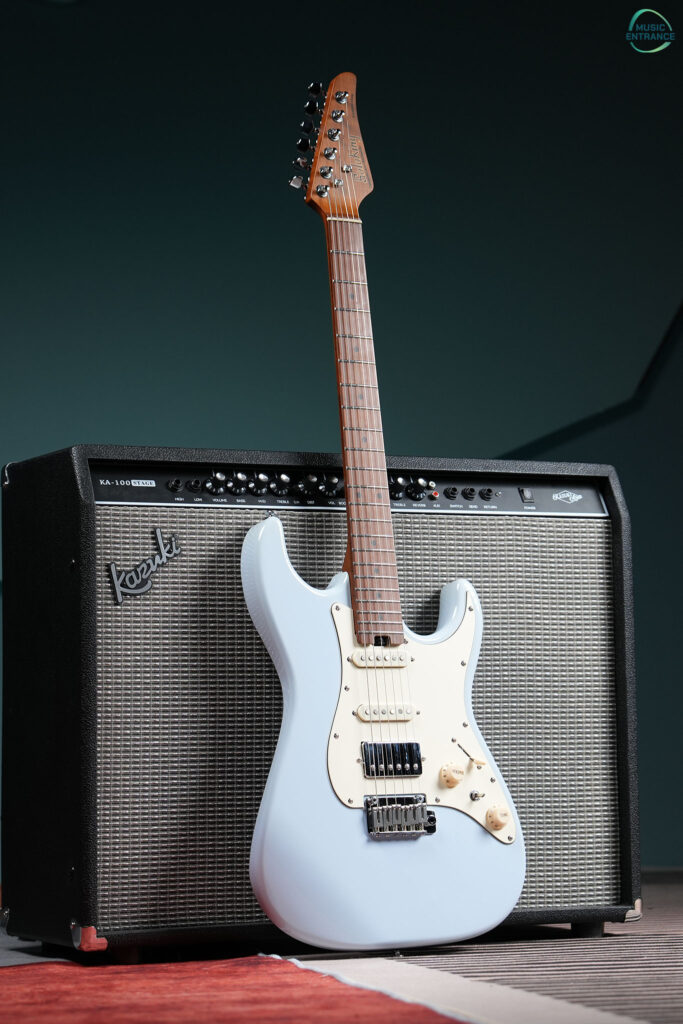 Soloking MS-1 Classic Roasted Maple FB HSS Sonic Blu