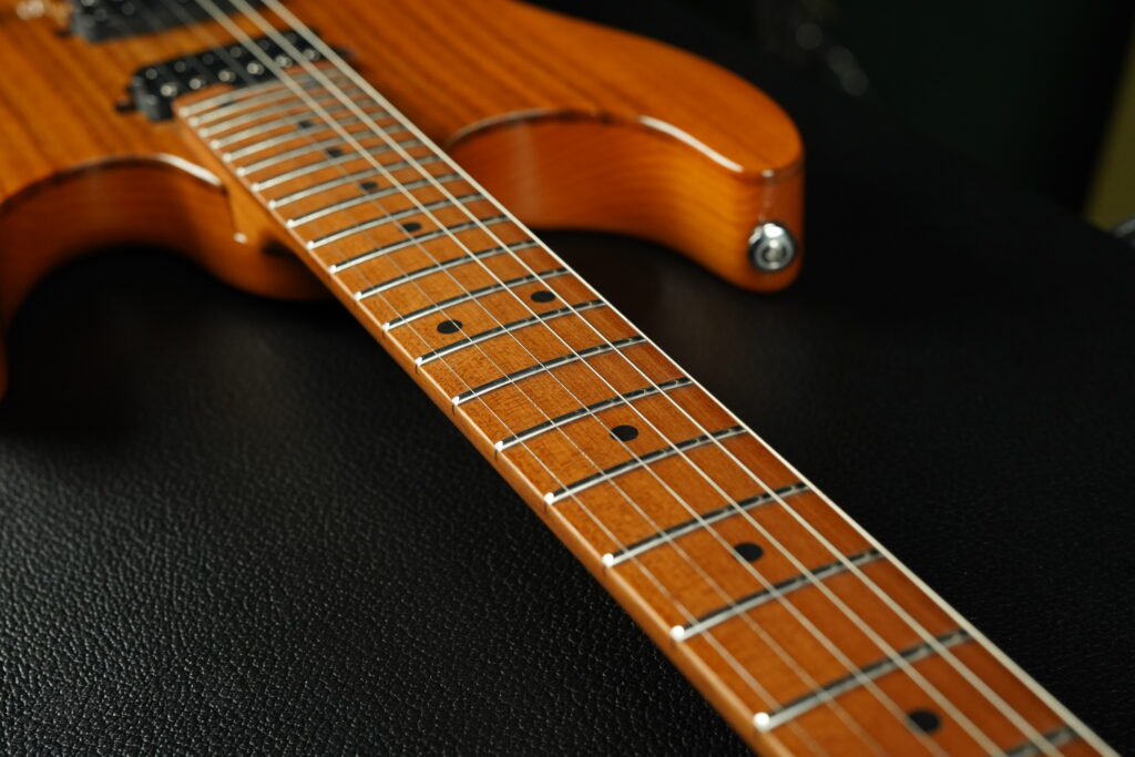 Soloking MS-1 Custom Canadian Maple FB HH In Natural Same Neck Color