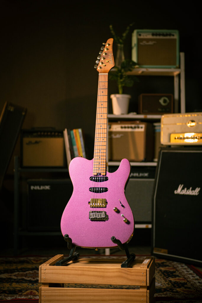 Soloking MT-1 Custom HSS [Creamy Violet]