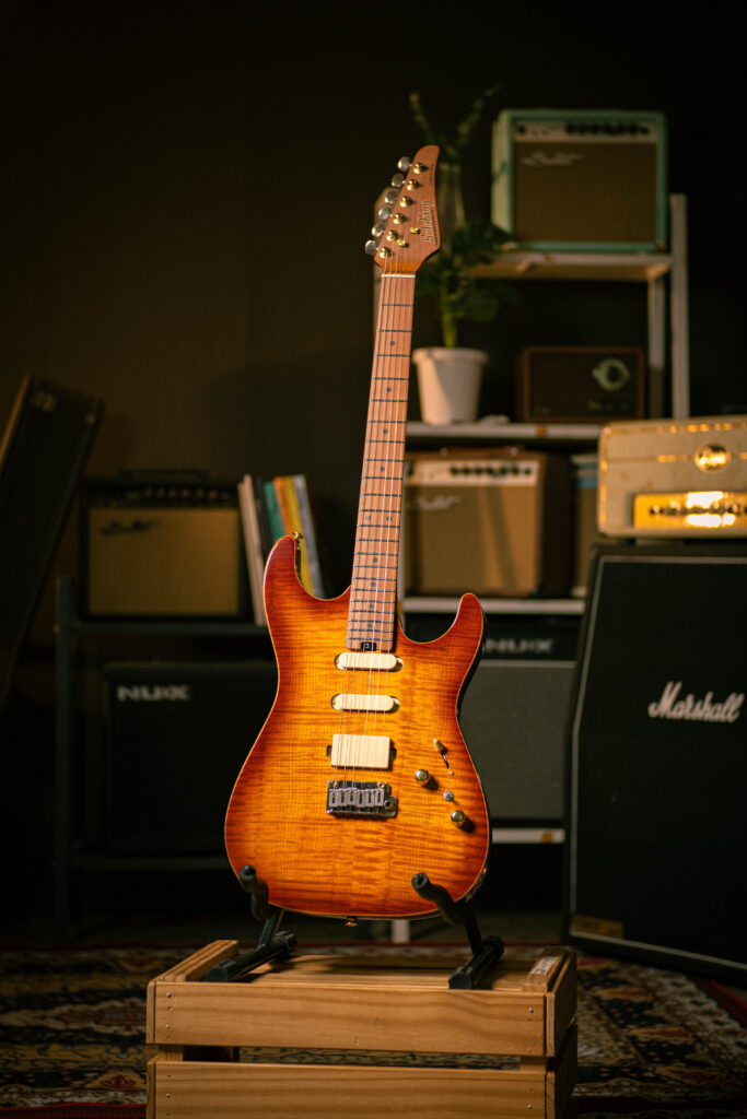 Soloking MS-1 Custom FM [Bengal Burst]