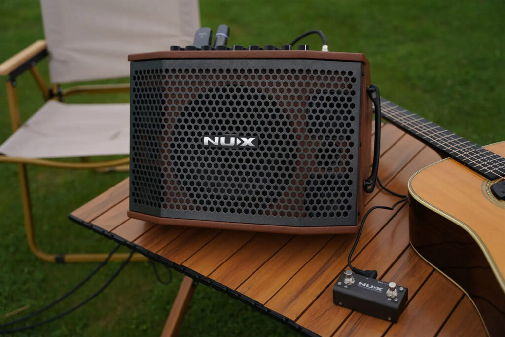 NUX SA-100 Acoustic Amplifier แอมป์กีตาร์โปร่งพกพา