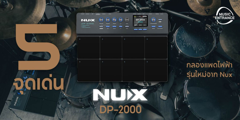 จุดเด่นของ Nux DP-2000