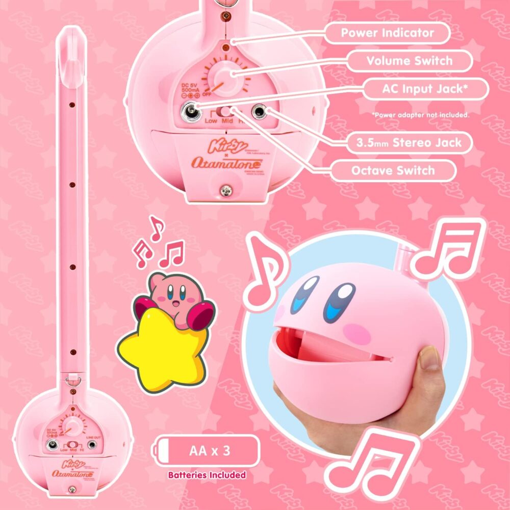 Hamee Otamatone Deluxe Kirby Edition