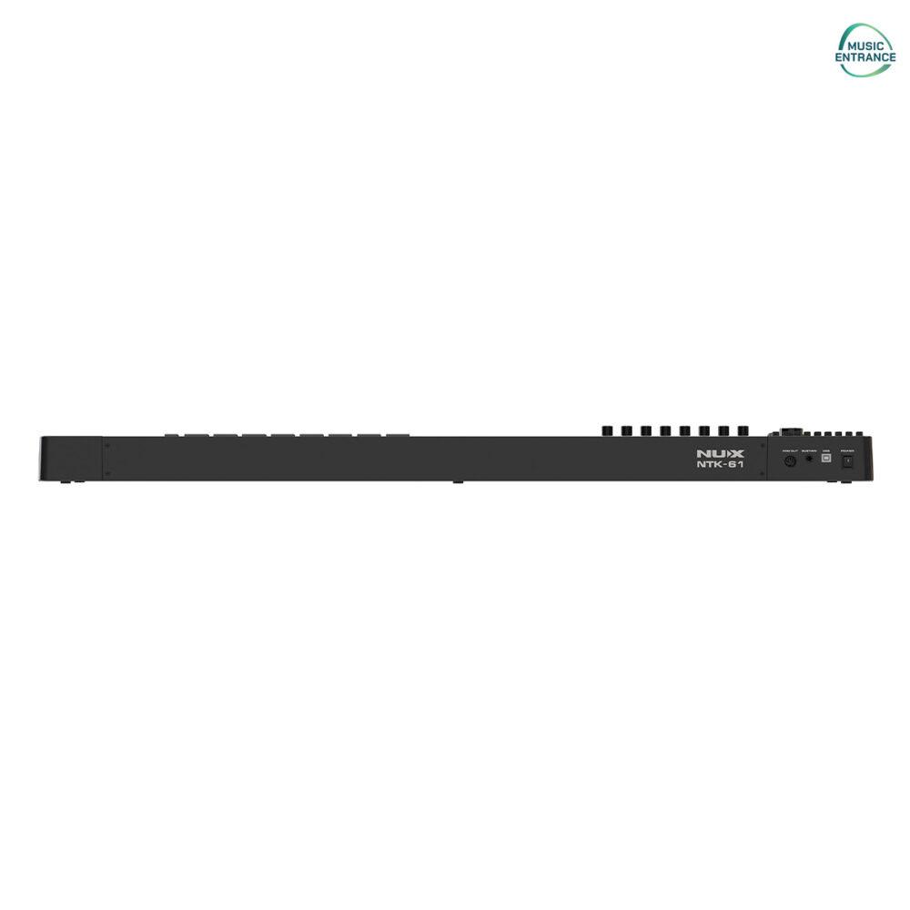 NUX NTK-61 MIDI Keyboard Controller คีย์บอร์ด MIDI 61 คีย์ สำหรับทำเพลงและโปรดักชันดนตรี