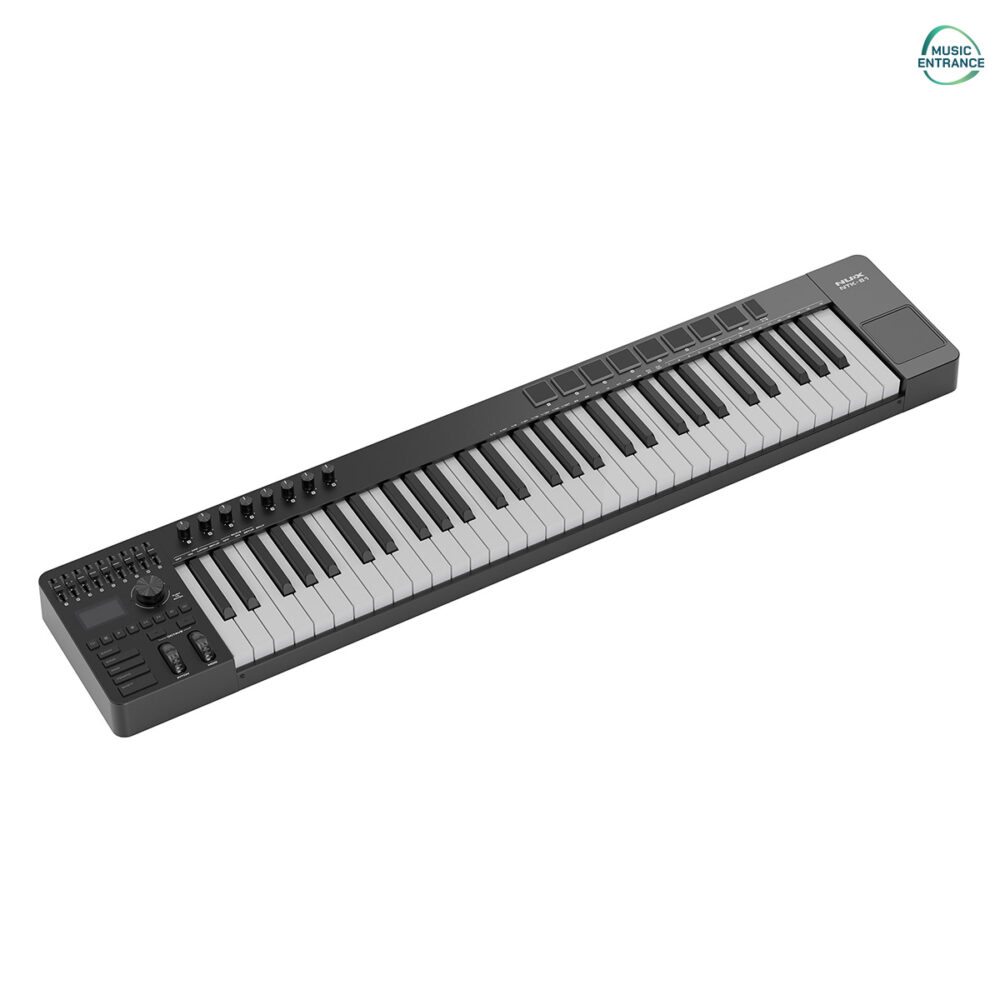 NUX NTK-61 MIDI Keyboard Controller คีย์บอร์ด MIDI 61 คีย์ สำหรับทำเพลงและโปรดักชันดนตรี