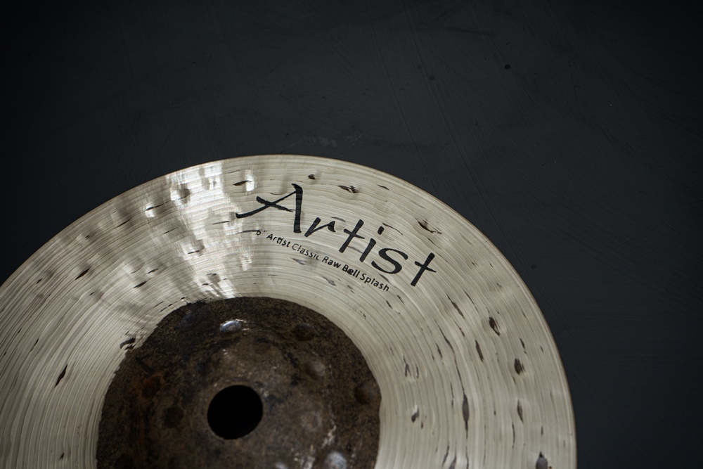 Kingdo Cymbal Artist Classic Raw Bell Series Splash 6"