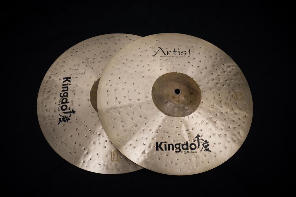 Kingdo Artist Classic Raw Bell Hi-Hats 14" (Pair)