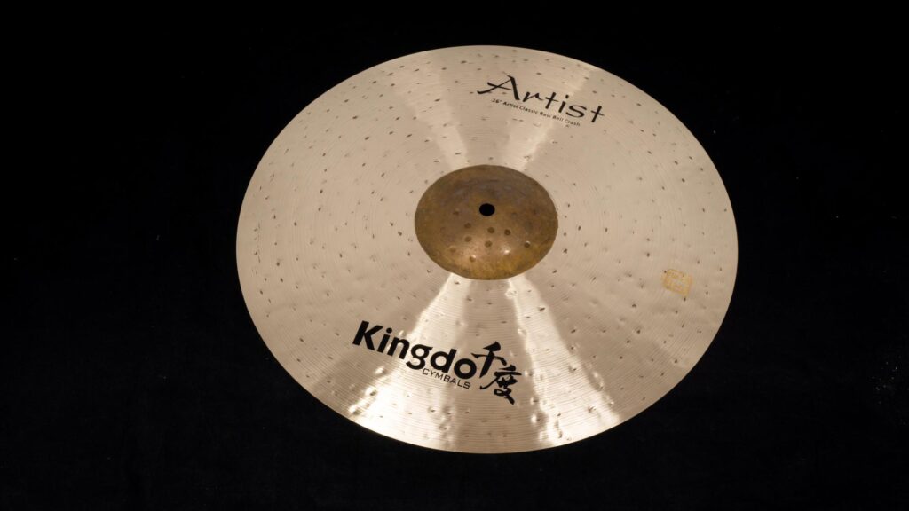 Kingdo Cymbal Artist Classic Raw Bell Crash 16"