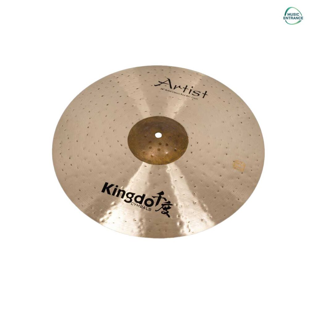 Kingdo Cymbal Artist Classic Raw Bell Crash 16" Kingdo Cymbal Artist Classic Raw Bell Crash 16"