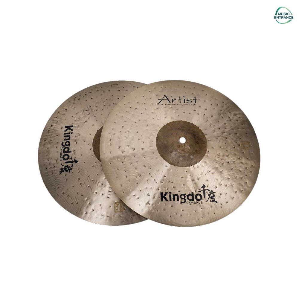 Kingdo Artist Classic Raw Bell Hi-Hats 14" (Pair)