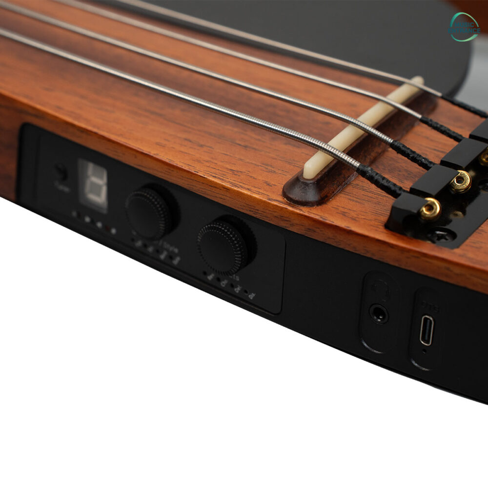 กีต้าร์เบสไร้เฟรต Natasha Bamboo รุ่น Smart Bass ไม้ Mahogany เสียงนุ่มลึก