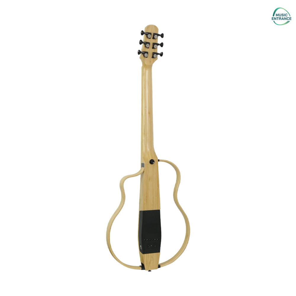 Natasha Bamboo Smart Guitar - Steel - Natural