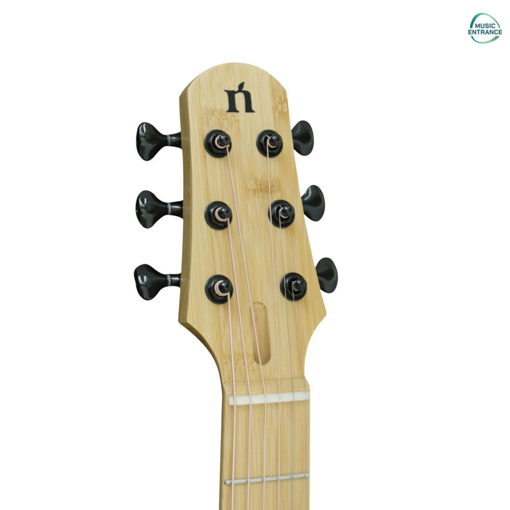 Natasha Bamboo Smart Guitar - Steel