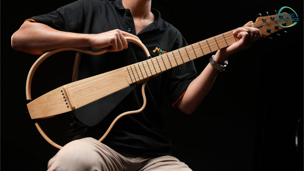 Natasha Bamboo Smart Guitar - Rocker