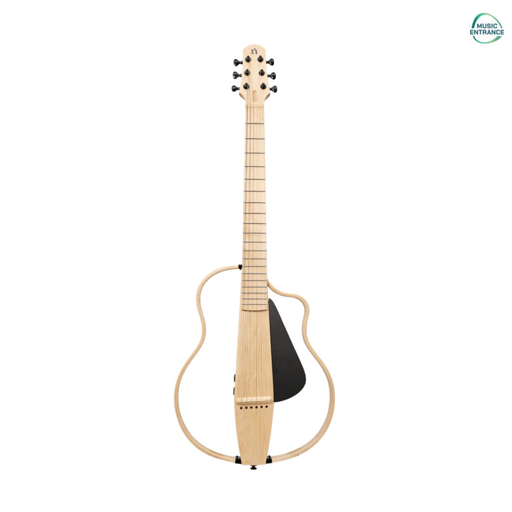 Natasha Bamboo Smart Guitar - Steel - Maple