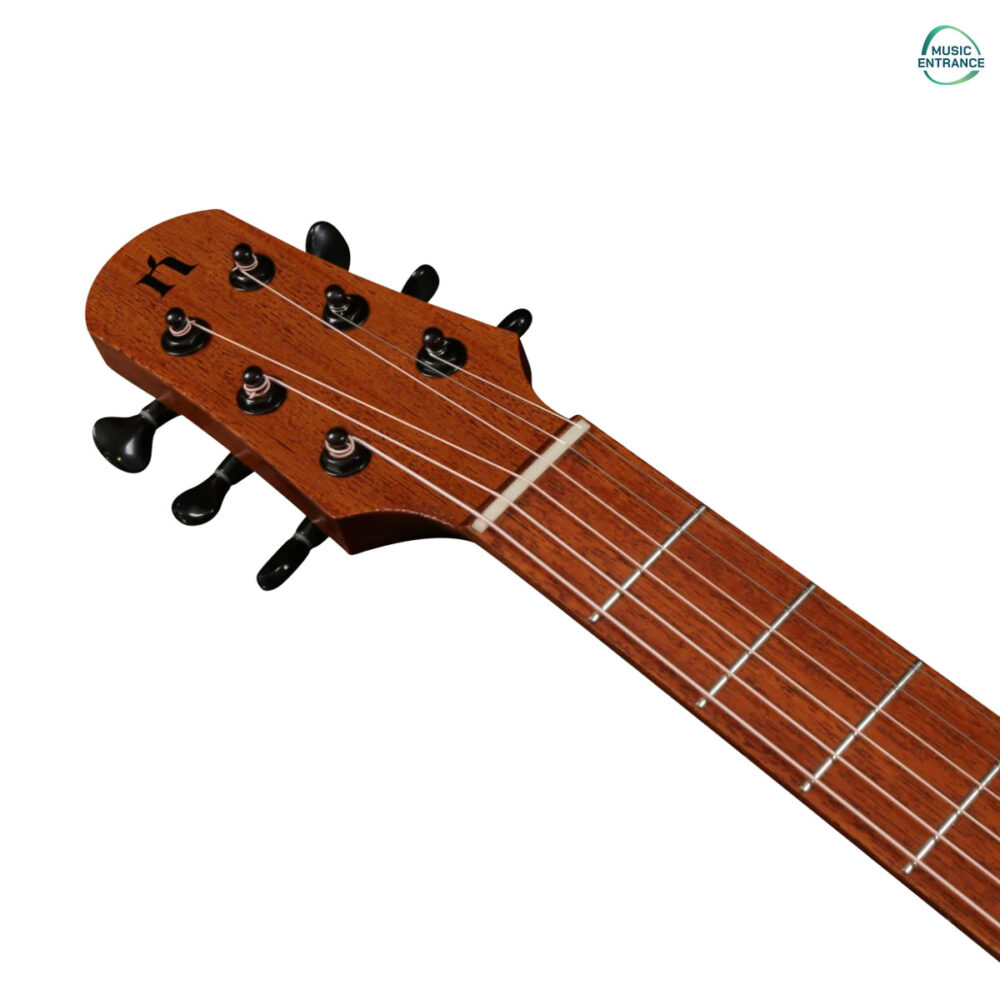 Natasha Bamboo Smart Guitar - Steel - Mahogany