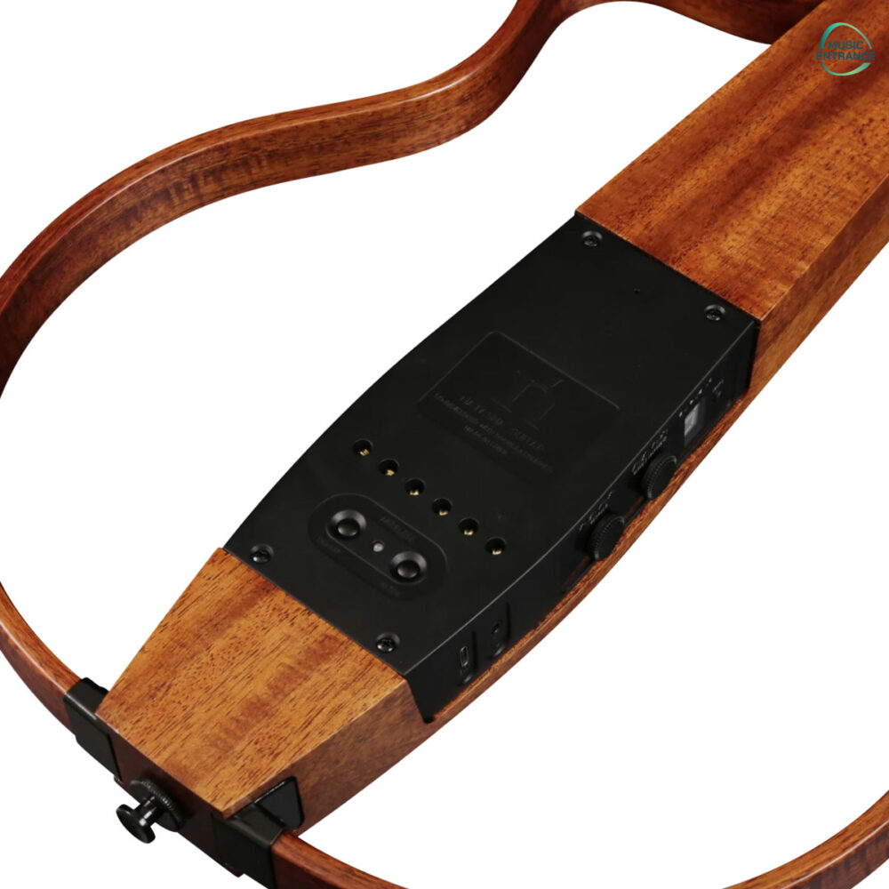 Natasha Bamboo Smart Guitar - Steel - Mahogany