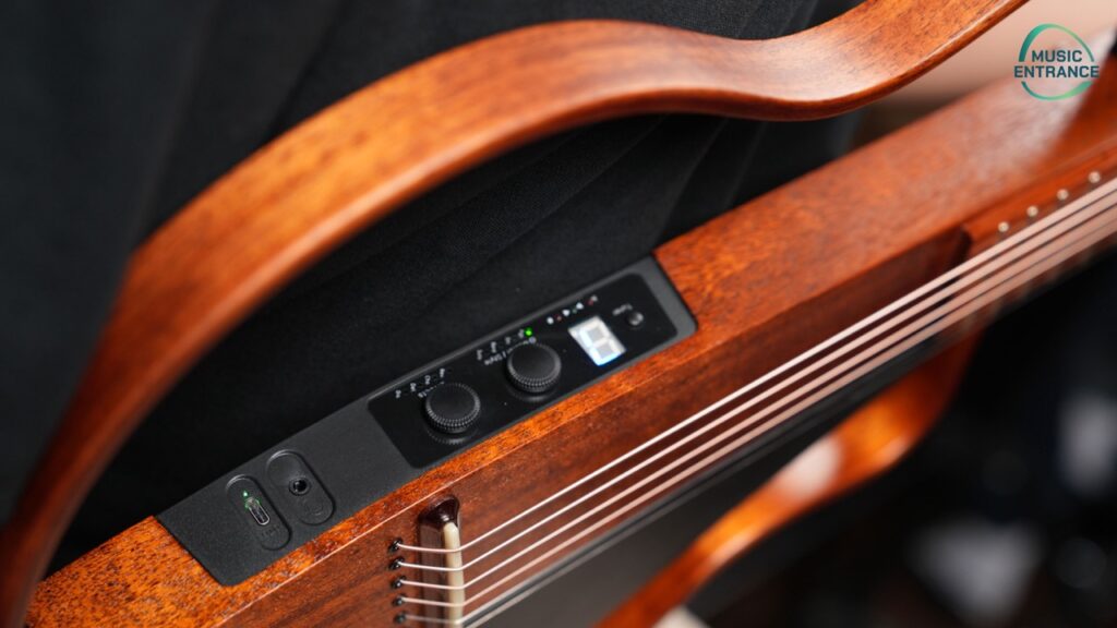 Natasha Bamboo Smart Guitar Steel