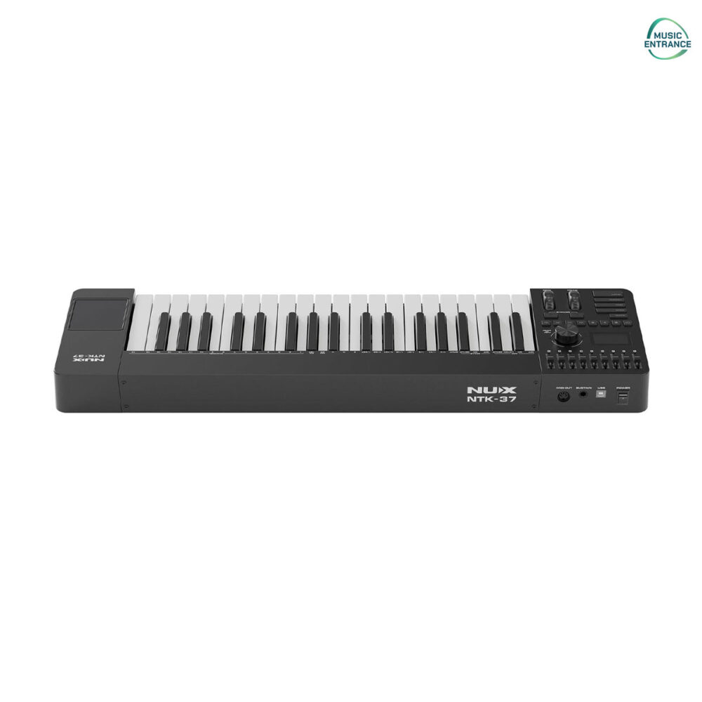 NUX NTK-37 MIDI Keyboard Controller คีย์บอร์ด MIDI 37 คีย์ สำหรับทำเพลงและโปรดักชั่น