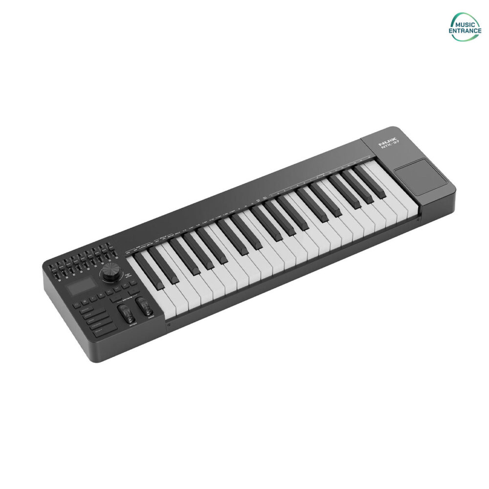 NUX NTK-37 MIDI Keyboard Controller คีย์บอร์ด MIDI 37 คีย์ สำหรับทำเพลงและโปรดักชั่น