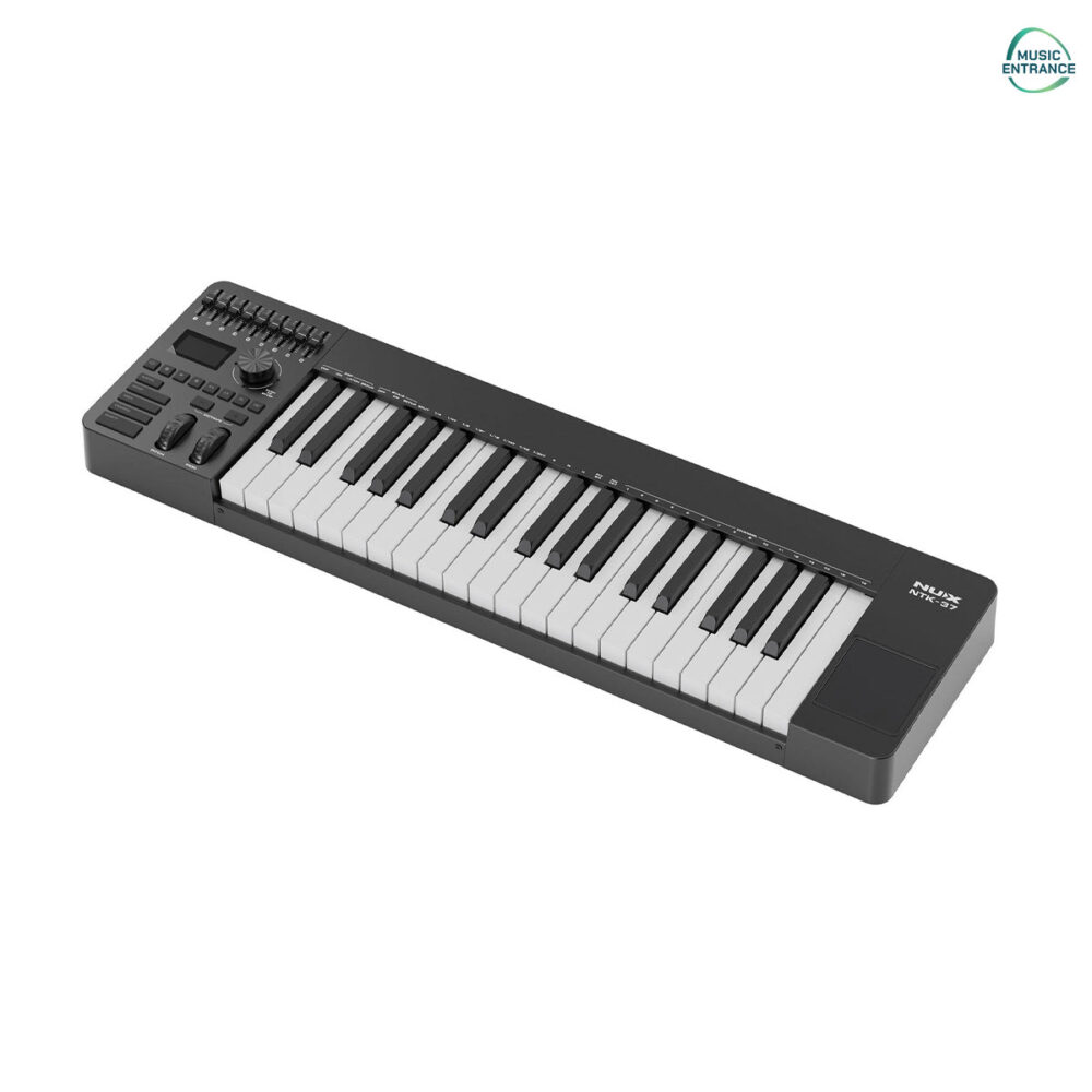 NUX NTK-37 MIDI Keyboard Controller คีย์บอร์ด MIDI 37 คีย์ สำหรับทำเพลงและโปรดักชั่น