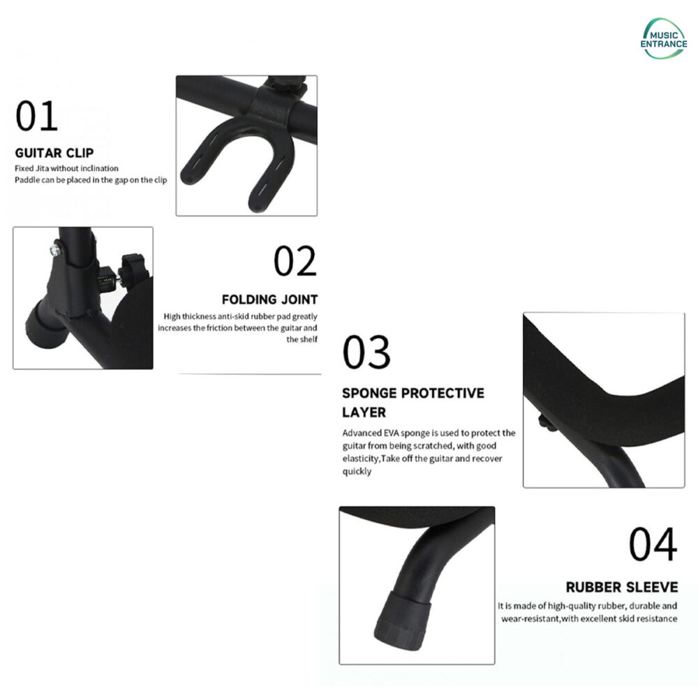 Hebikuo ZSJ-89 ขาตั้งวางกีตาร์ 9 ตัว