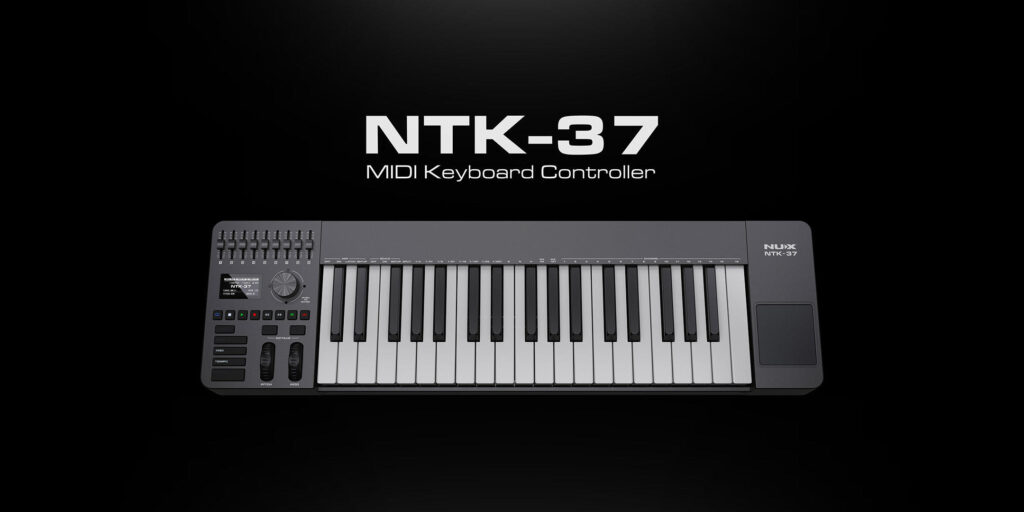 NUX NTK-37 MIDI Keyboard Controller มิดิคีย์บอร์ดคอนโทรลเลอร์ 37 คีย์ 7 เครื่องดนตรี, จำหน่ายเครื่องดนตรี, ขายเครื่องดนตรี, อุปกรณ์ดนตรี