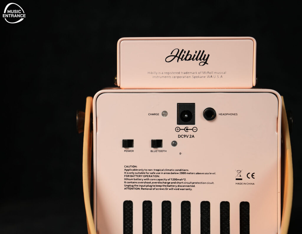 มินิแอมป์กีตาร์ Hibilly DULL5 Pink
